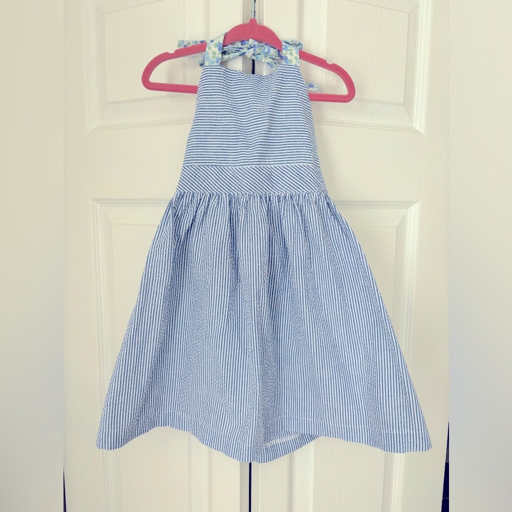 Thimble Seersucker Dress 3t